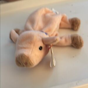 Ty Pink and Brown Plush Companion